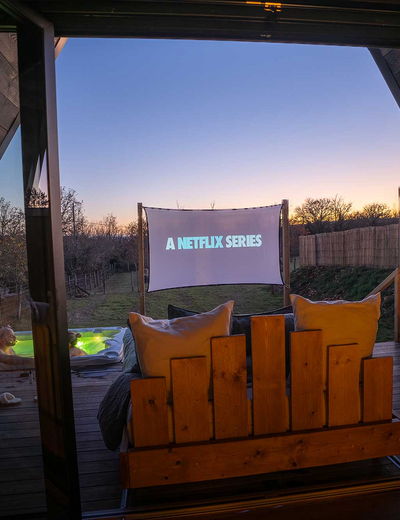 Spa privatif sur la terrasse